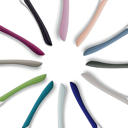 PRISMA dinner fork indigo blue