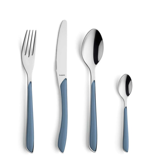 PRISMA cutlery set 24-piece denim blue