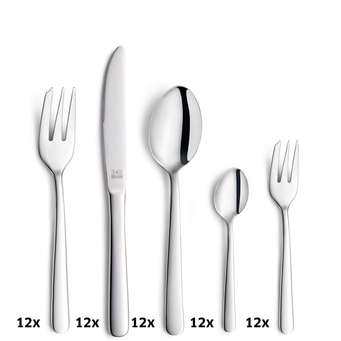 LUNA Besteckset 60-teilig