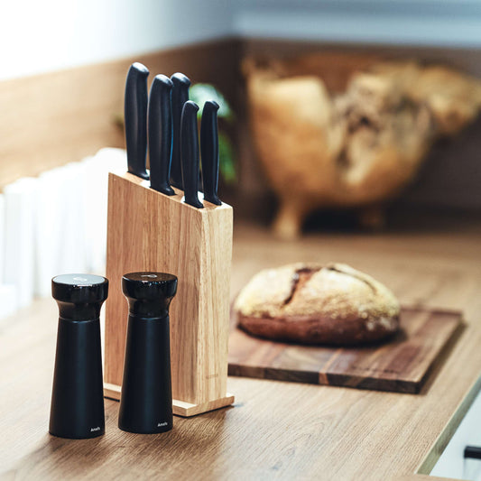 BASIC Messerblock 5-teilig