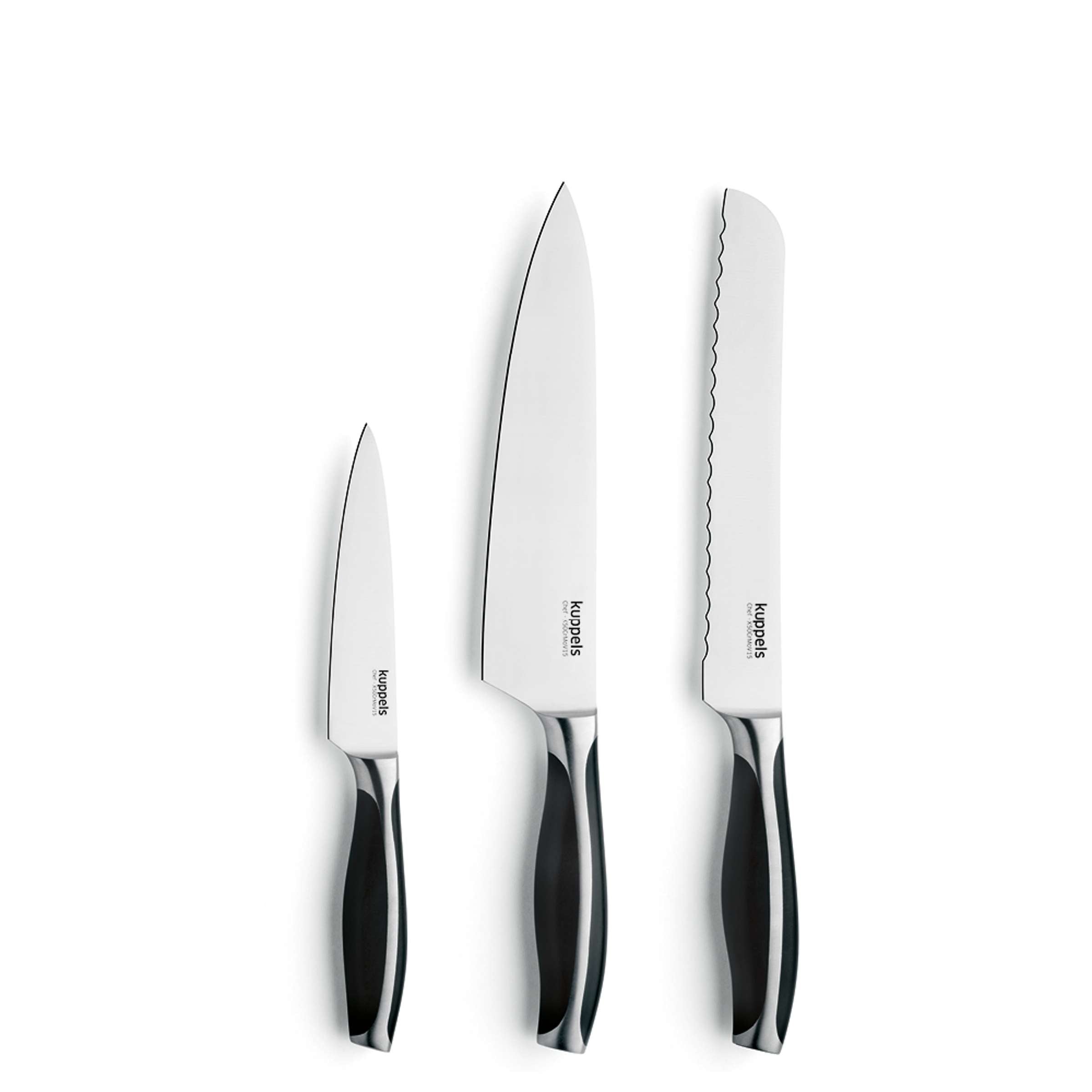 CHEF Kitchen Knife Set 3-piece ✓