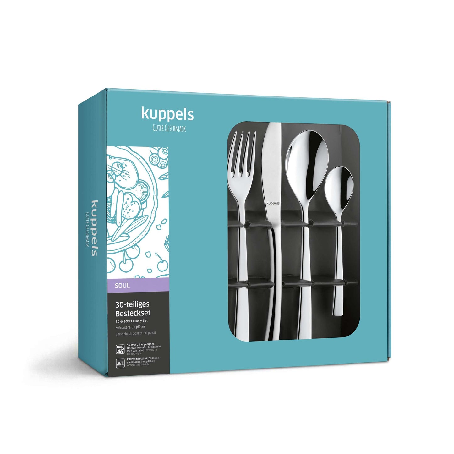 SOUL cutlery set 24-piece