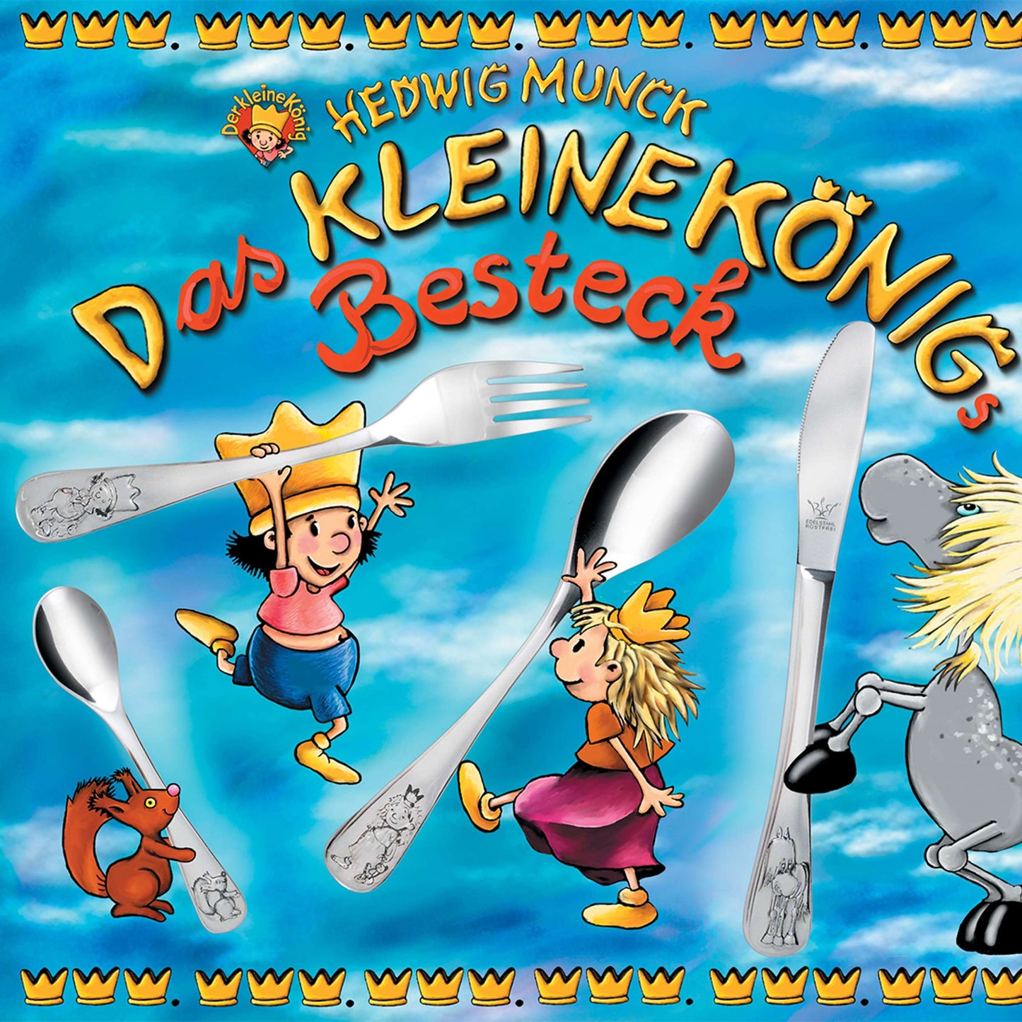 LITTLE KING children's cutlery set 4-piece