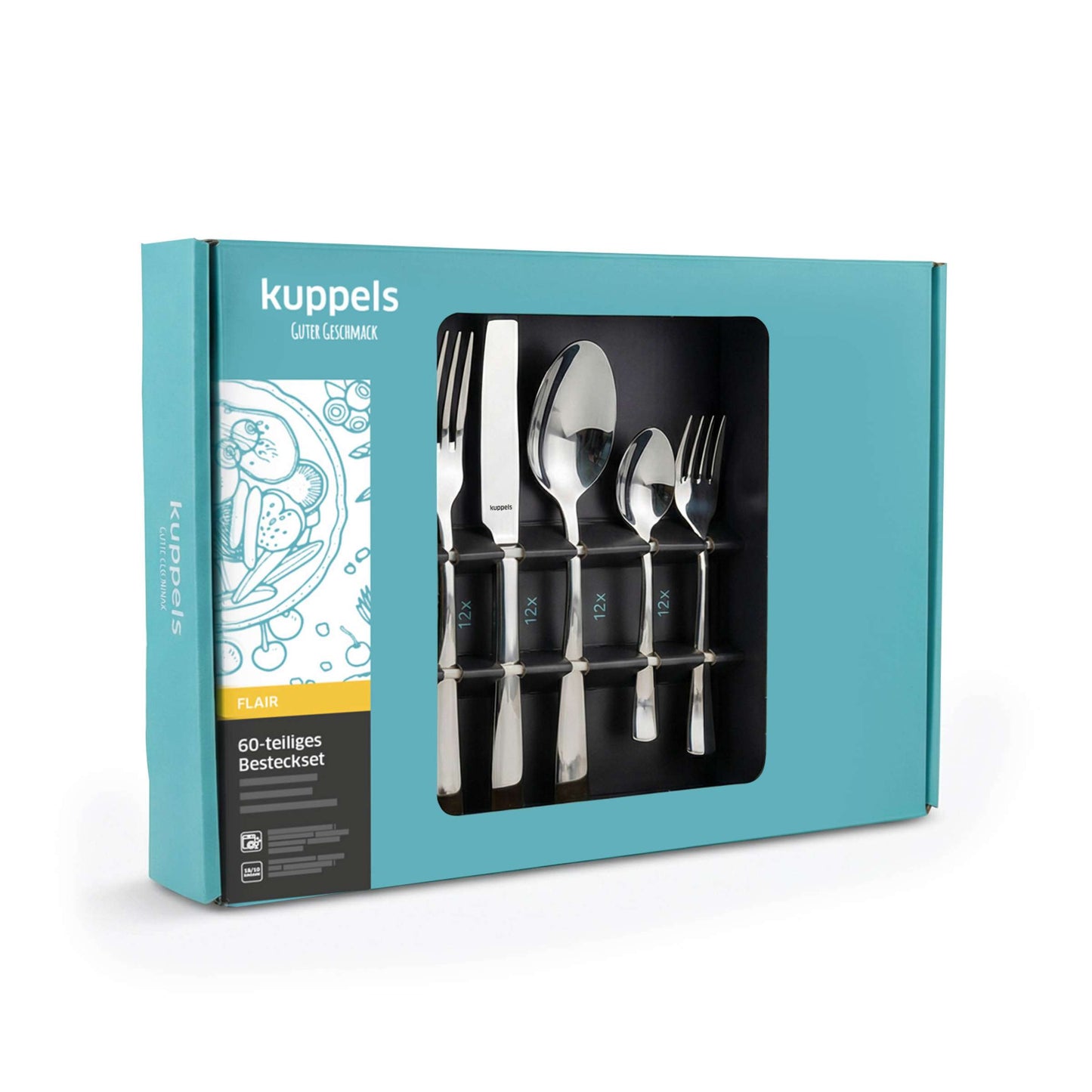FLAIR Besteckset 60-teilig