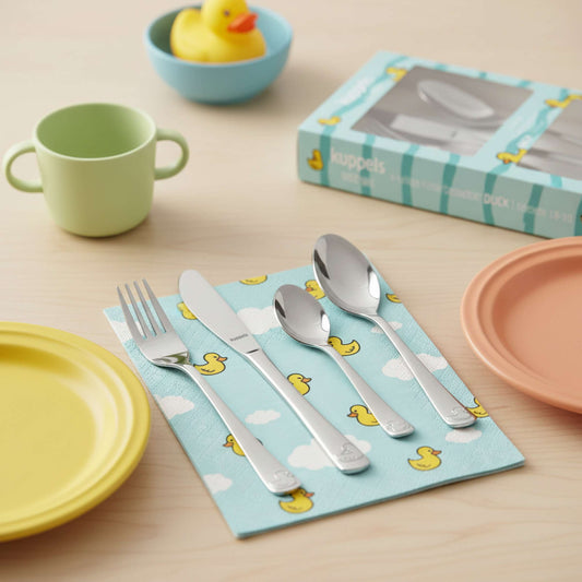 DUCKS Kinderbesteck Set 4-teilig - kuppels-home.de