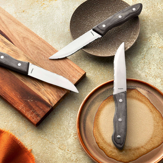 SELECTION Steakmesser Set 3-teilig schwarz