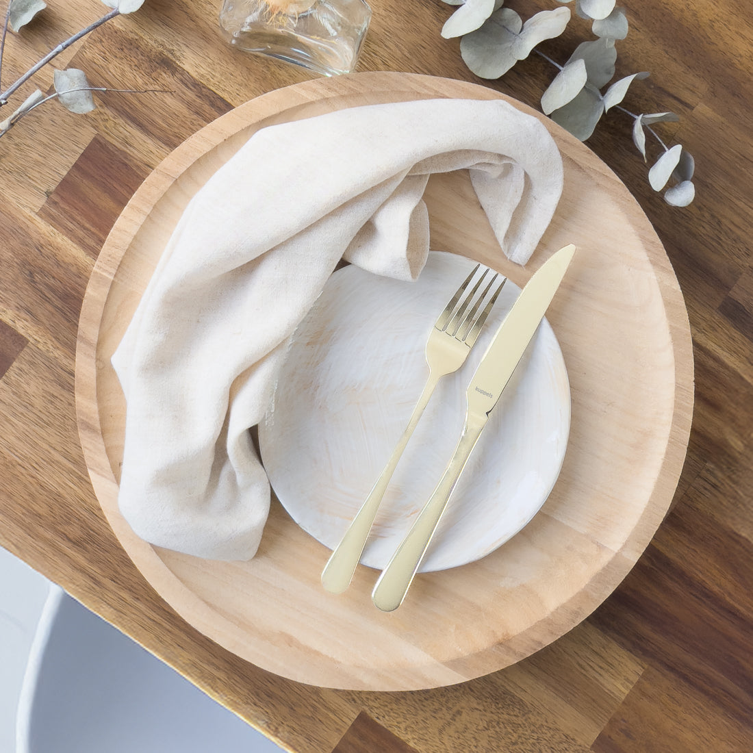 DELIA Besteckset 30-teilig PVD champagner - kuppels-home.de