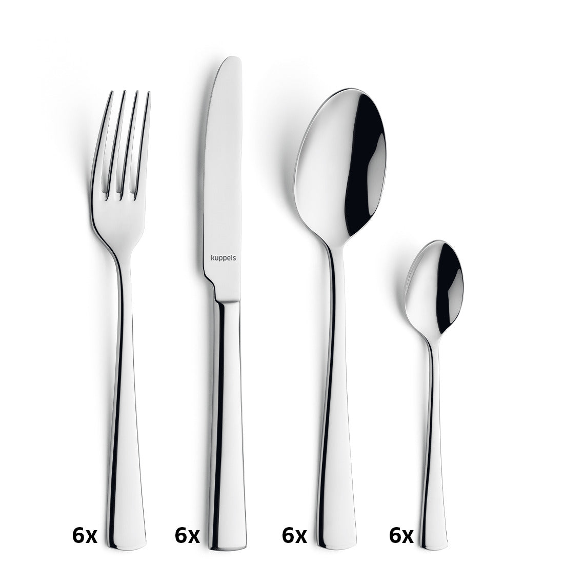 KUPPELS FLAIR Besteckset 24-teilig - kuppels-home.de