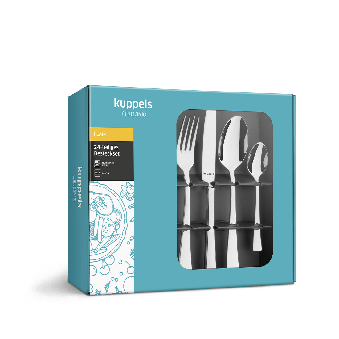 KUPPELS FLAIR Besteckset 24-teilig - kuppels-home.de