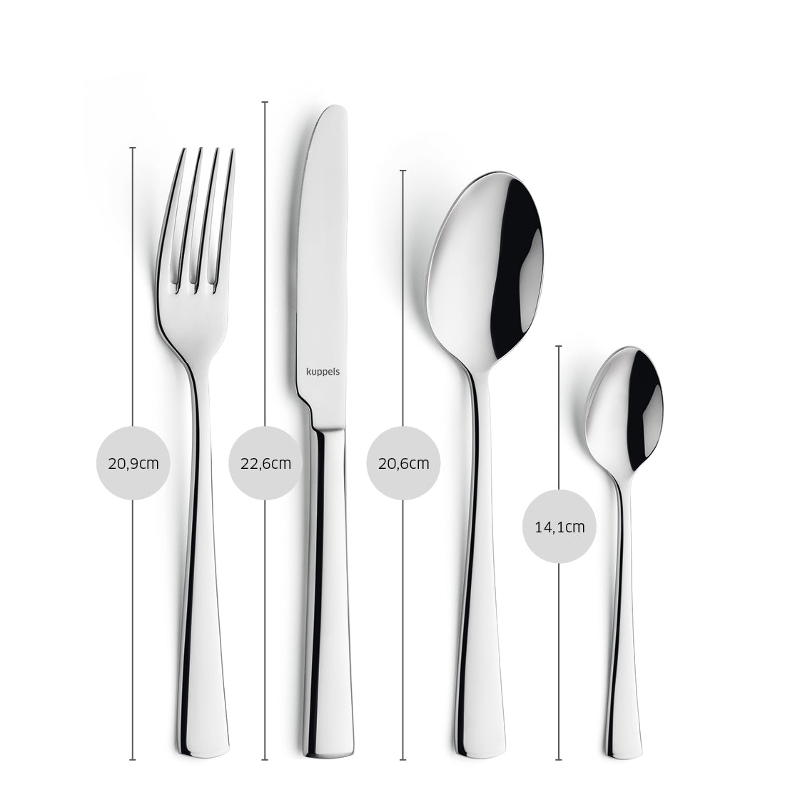 KUPPELS FLAIR Besteckset 24-teilig - kuppels-home.de