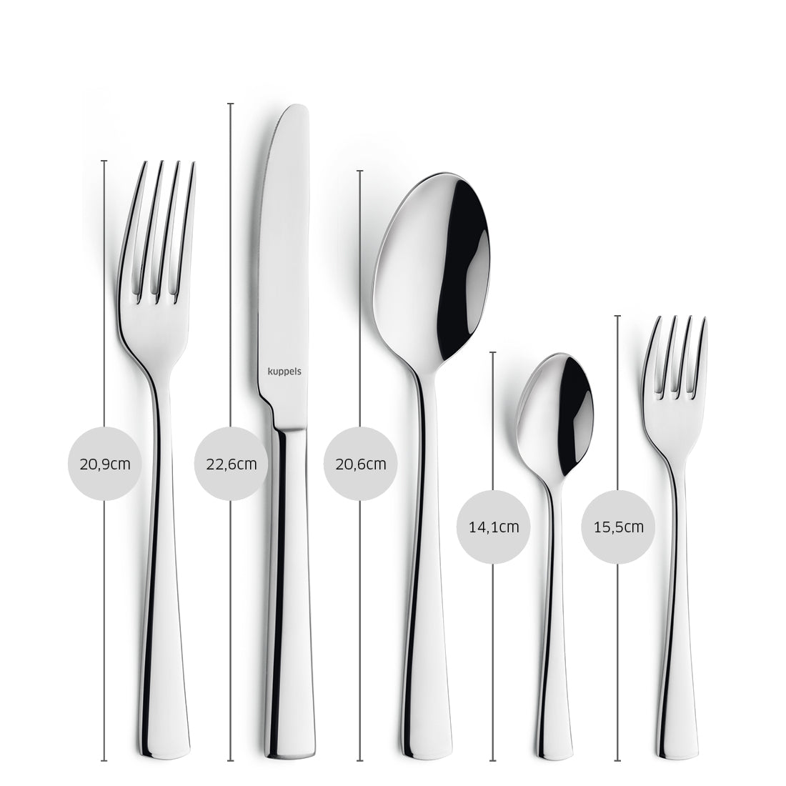 KUPPELS FLAIR Besteckset 30-teilig - kuppels-home.de