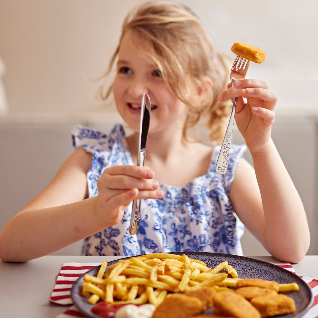DUCK Kinderbesteck Set 4-teilig - kuppels-home.de