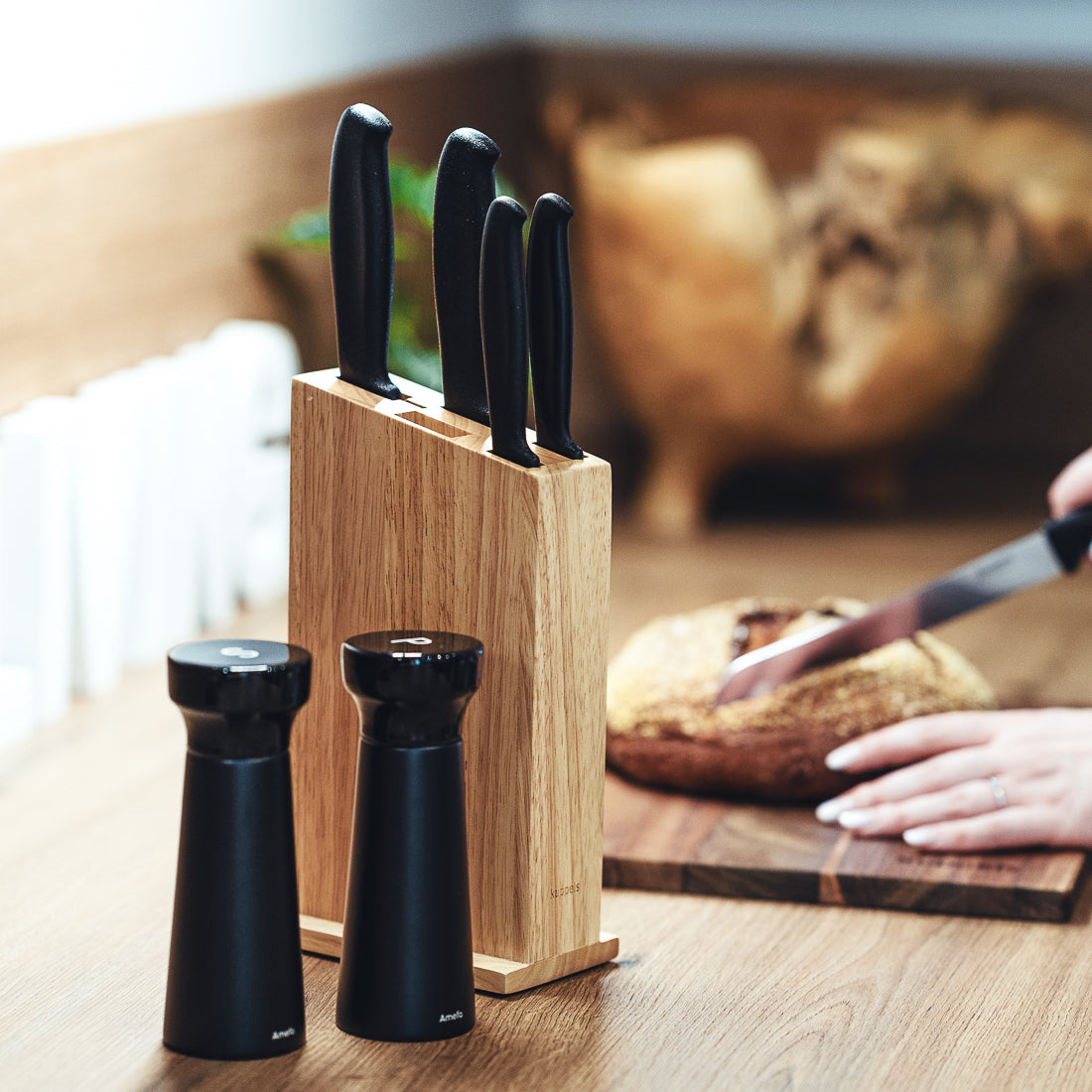 BASIC Messerblock 5-teilig - kuppels-home.de