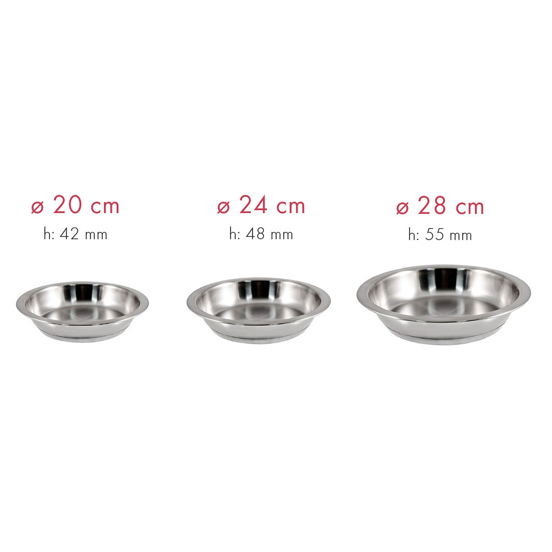 QUICK CLACK PRO Pfanne 20 cm silber - kuppels-home.de