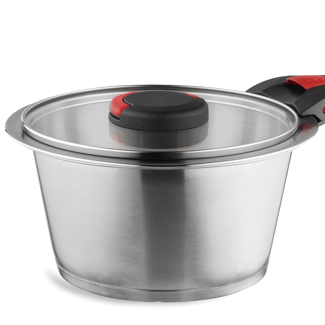 QUICK CLACK PRO Topf 24 cm silber - kuppels-home.de