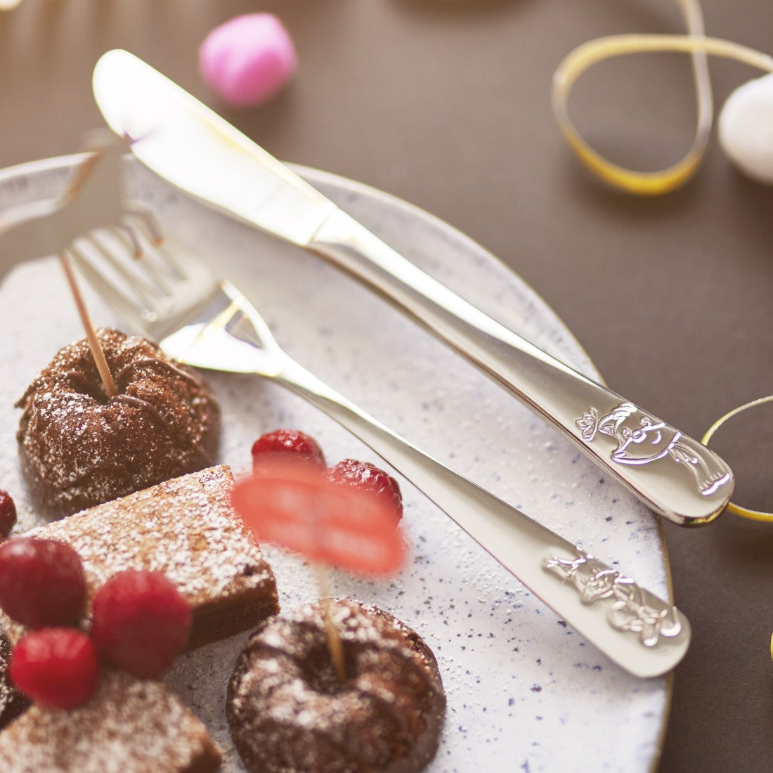 Kinderbestecke mit Motiv