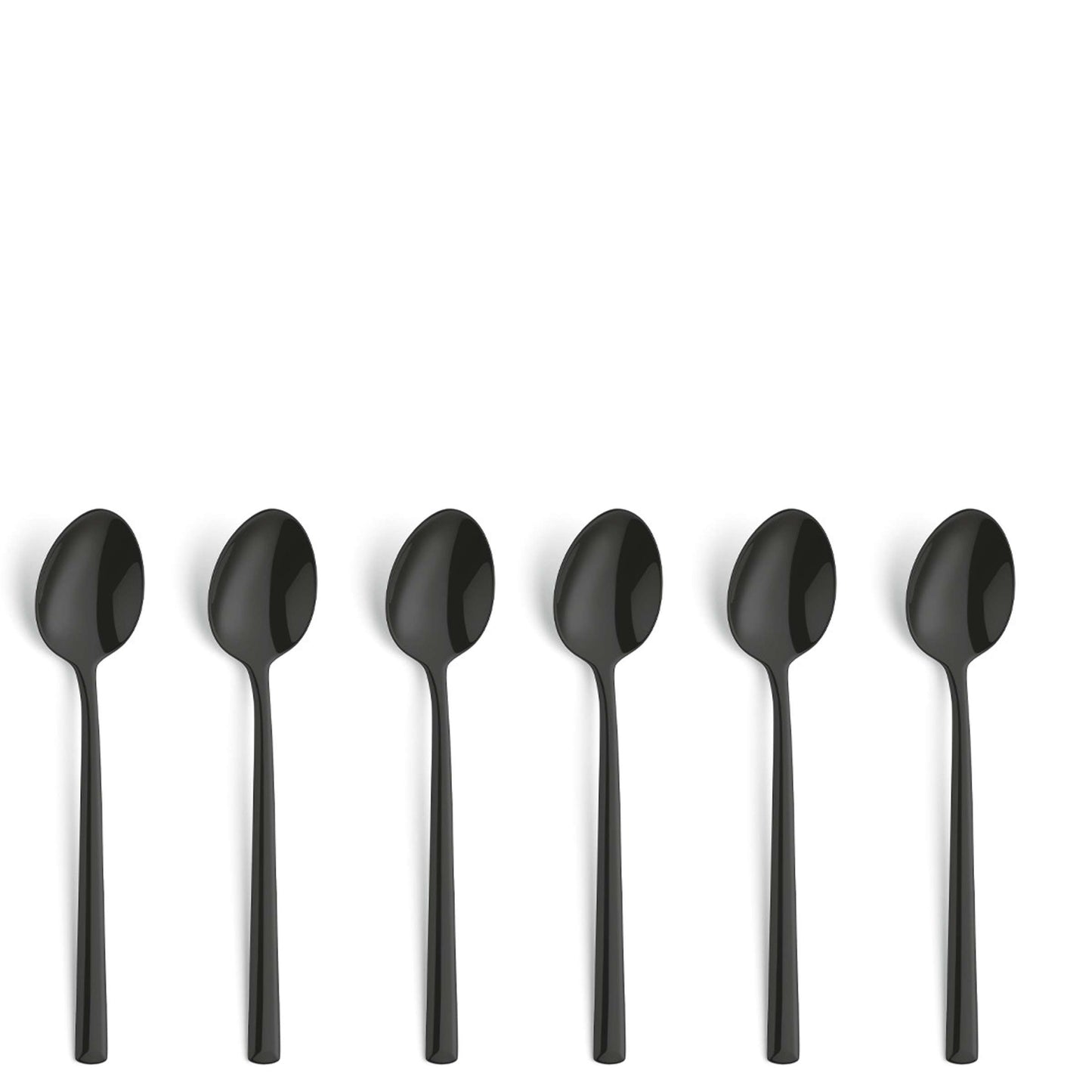 VISTA coffee spoon set 6-piece PVD black