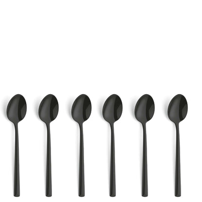 VISTA Kaffeelöffel Set 6-teilig PVD schwarz - kuppels-home.de