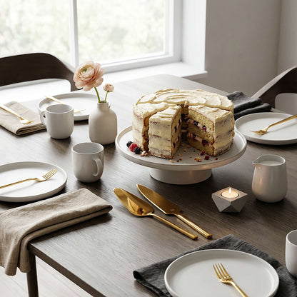 VISTA Tortenset 2-teilig PVD gold - kuppels-home.de