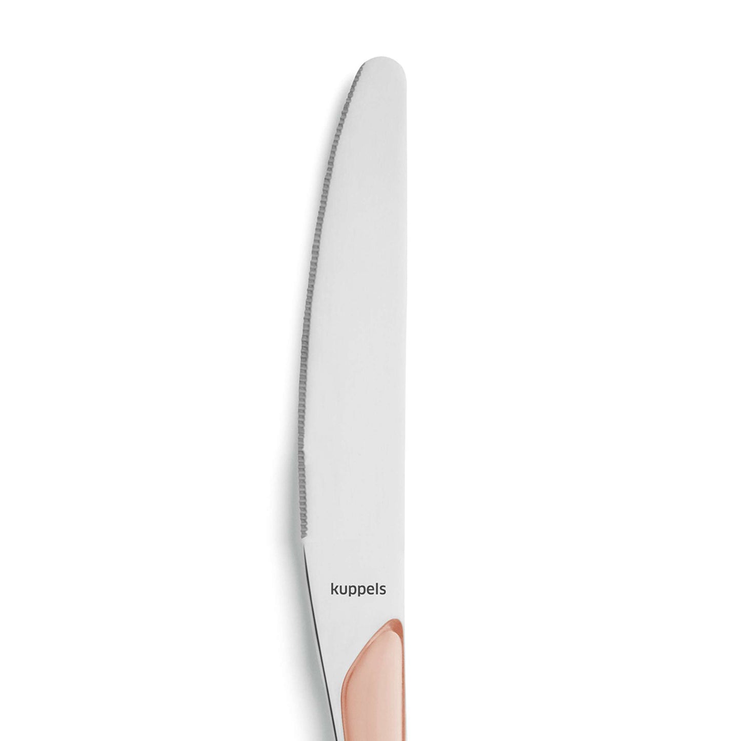 PRISMA dinner knife full handle apricot