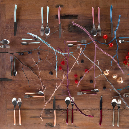 PRISMA Kuchengabel Set 6-teilig altrosa - kuppels-home.de