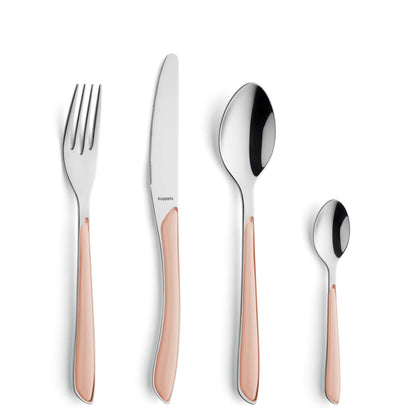 PRISMA Besteckset 24-teilig apricot - kuppels-home.de