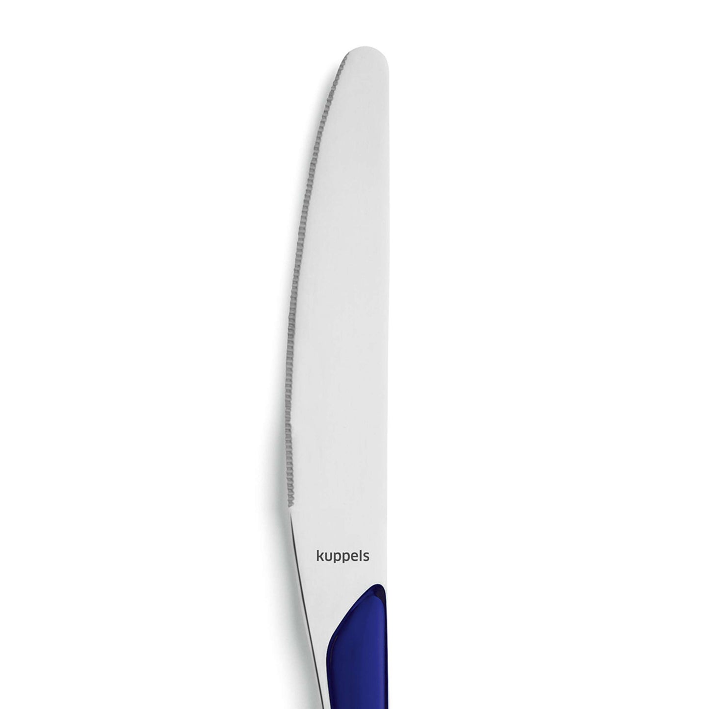 PRISMA dinner knife full handle indigo blue