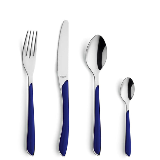 PRISMA cutlery set 24-piece indigo blue