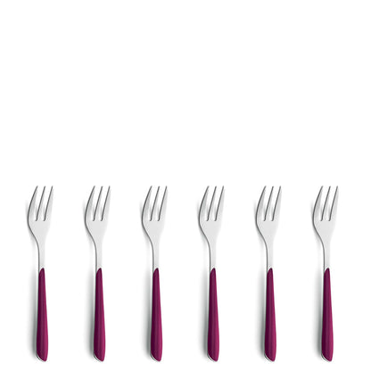 PRISMA Kuchengabel Set 6-teilig wildberry - kuppels-home.de
