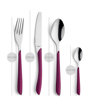 PRISMA Besteckset 24-teilig wildberry - kuppels-home.de