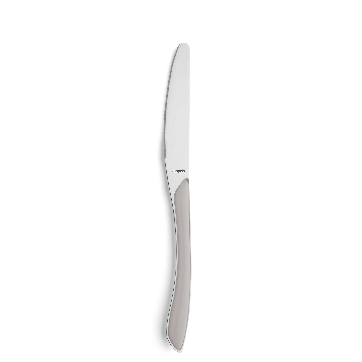 PRISMA dinner knife full handle light grey