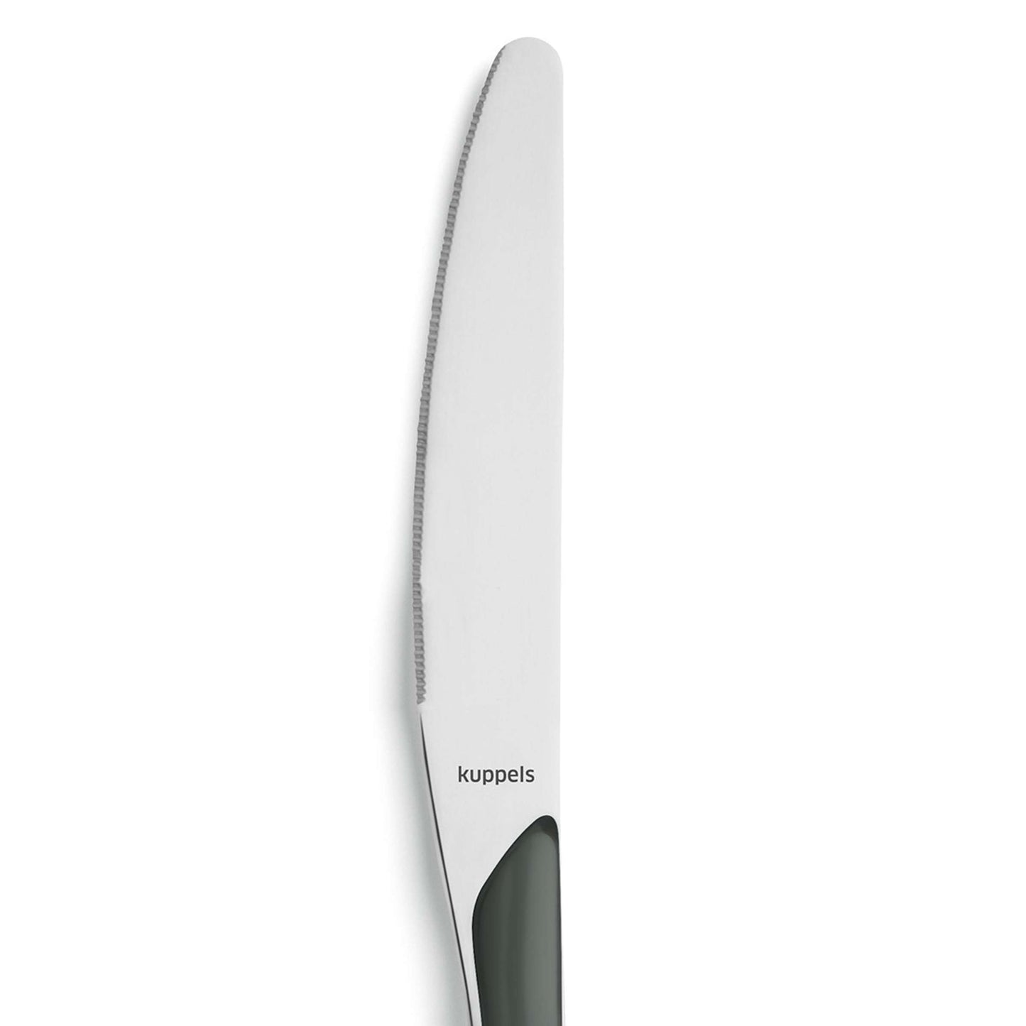 PRISMA dinner knife full handle dark grey