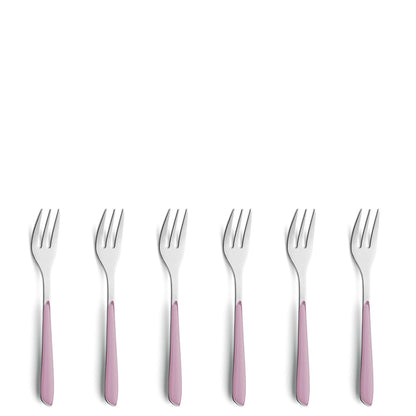 PRISMA Kuchengabel Set 6-teilig altrosa - kuppels-home.de