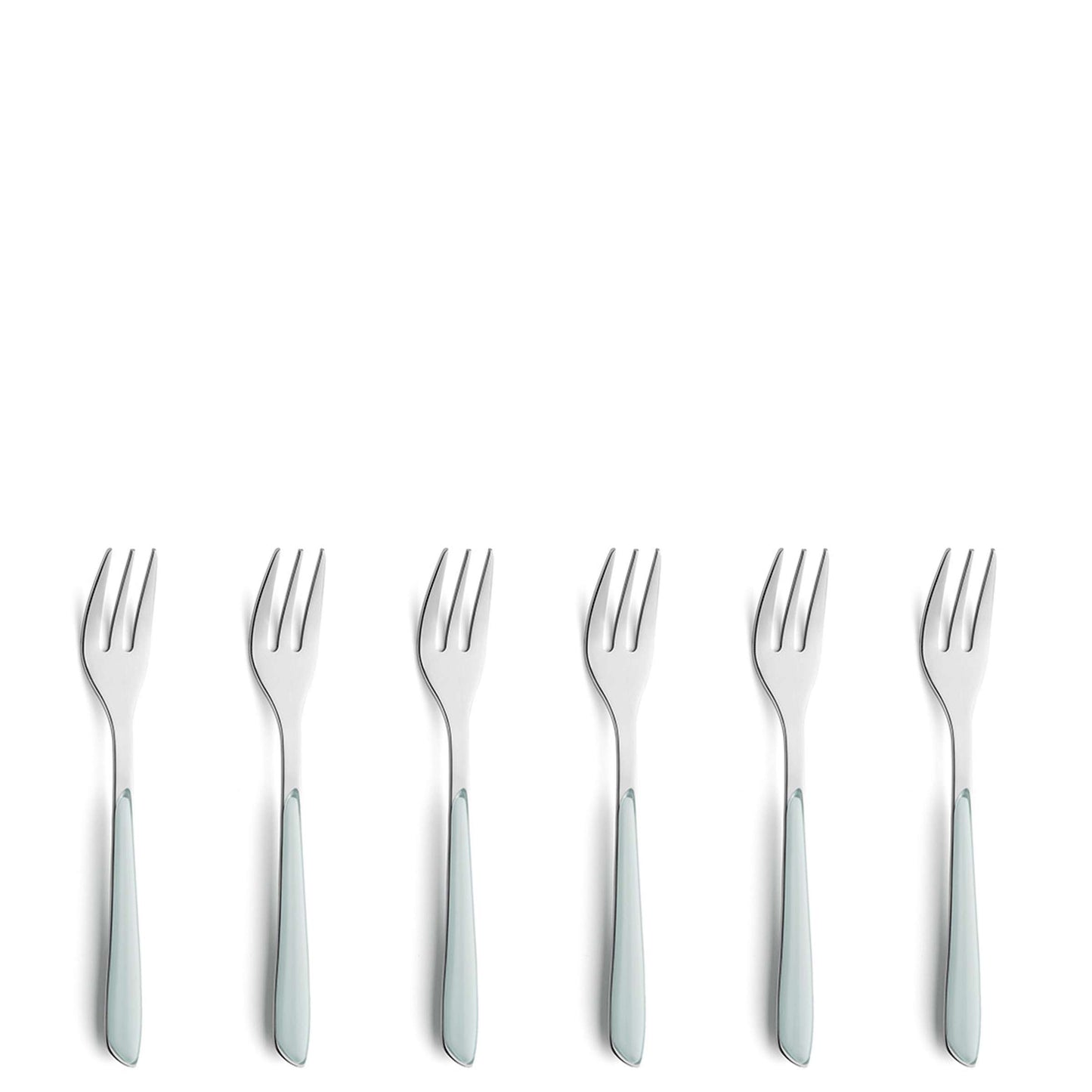 PRISMA cake fork set 6-piece mint