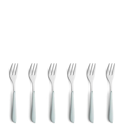 PRISMA Kuchengabel Set 6-teilig mint - kuppels-home.de