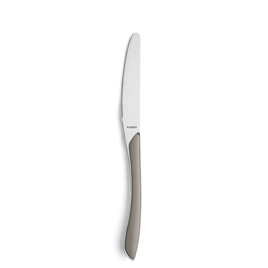 PRISMA dinner knife full handle taupe
