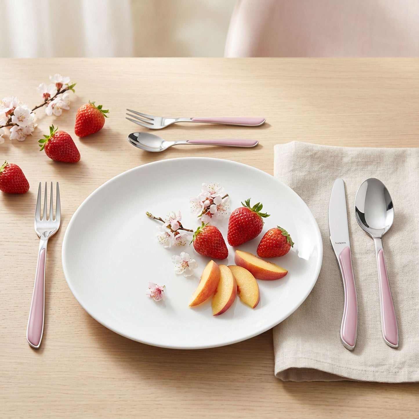 PRISMA dinner fork old pink