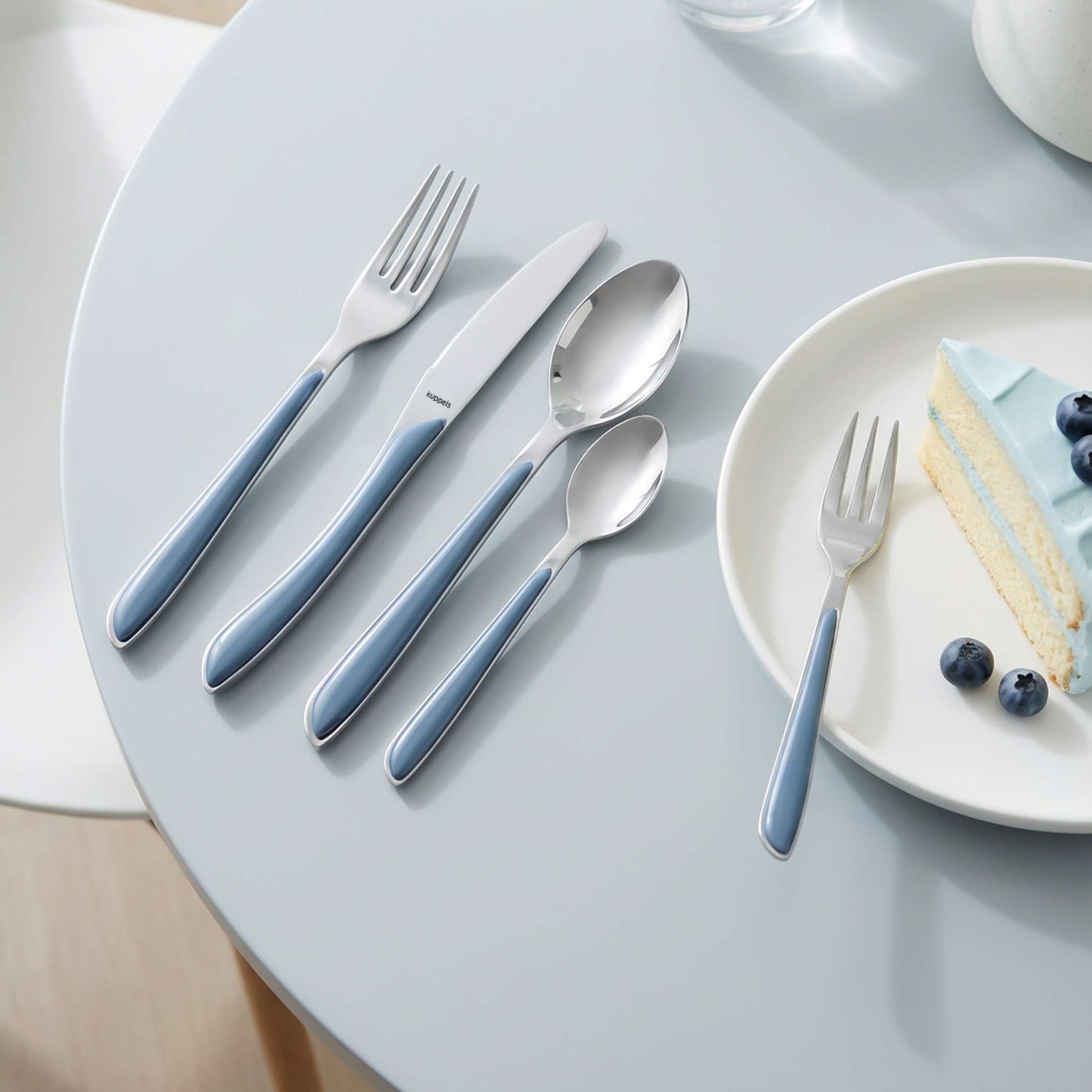 PRISMA cutlery set 24-piece denim blue