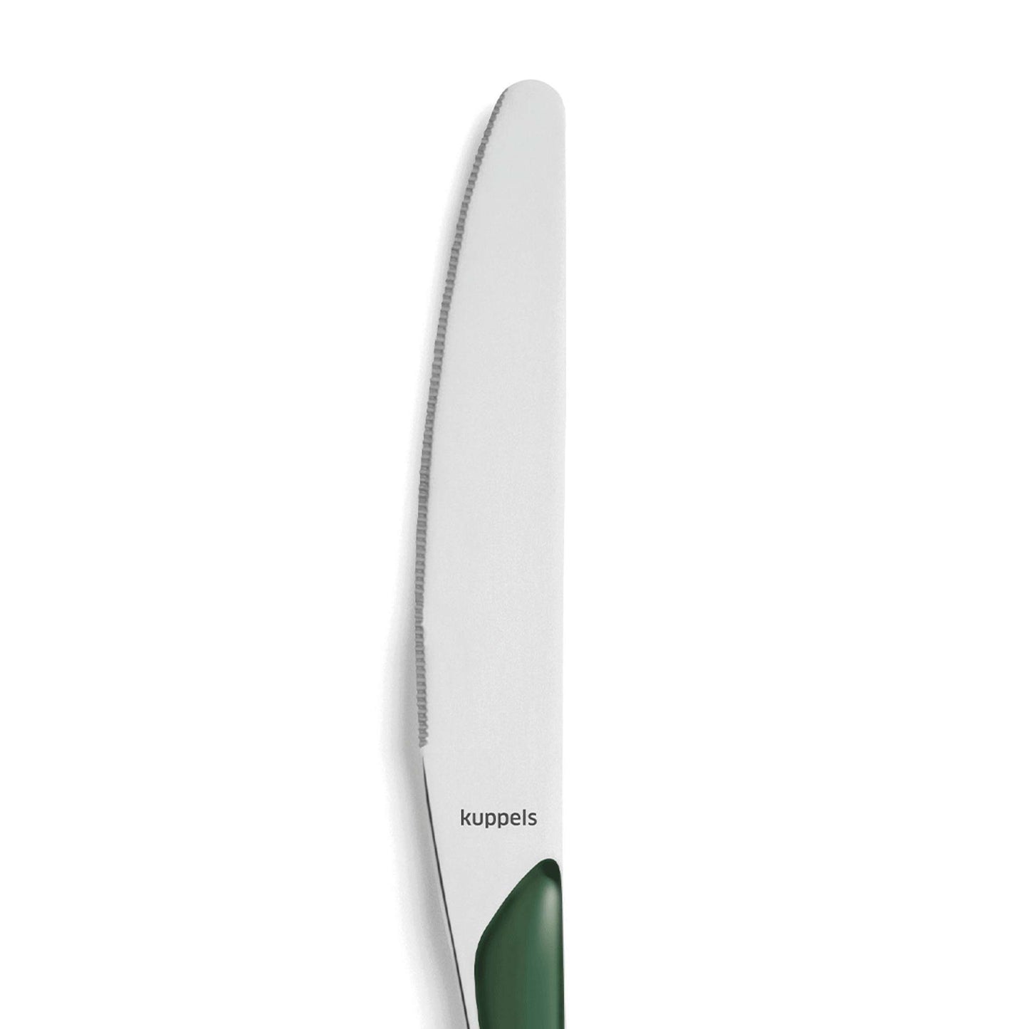 PRISMA dinner knife full handle fir green