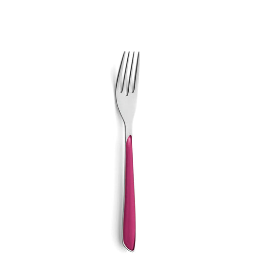 PRISMA dinner fork raspberry red