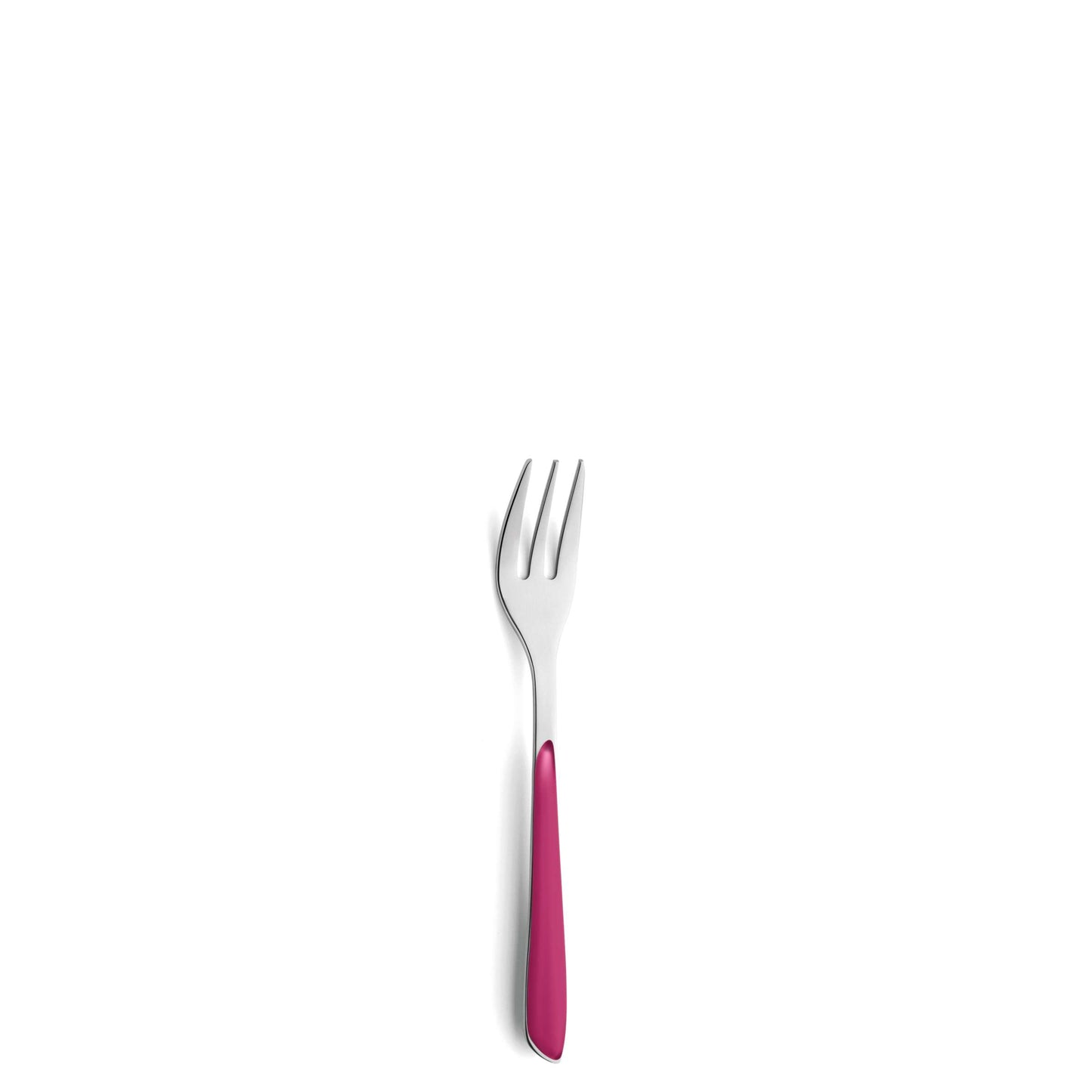 PRISMA cake fork set 6-piece raspberry red