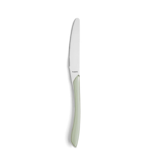 PRISMA dinner knife full handle sage green