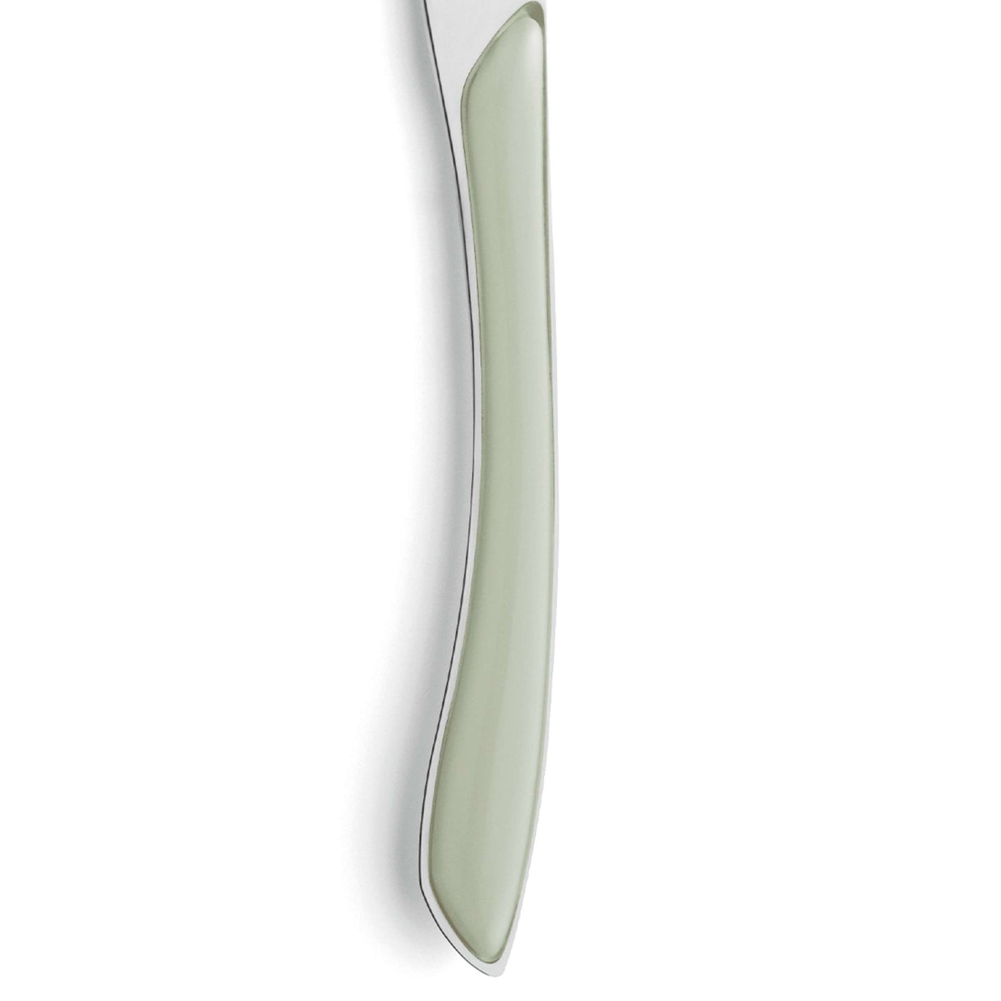 PRISMA dinner knife full handle sage green