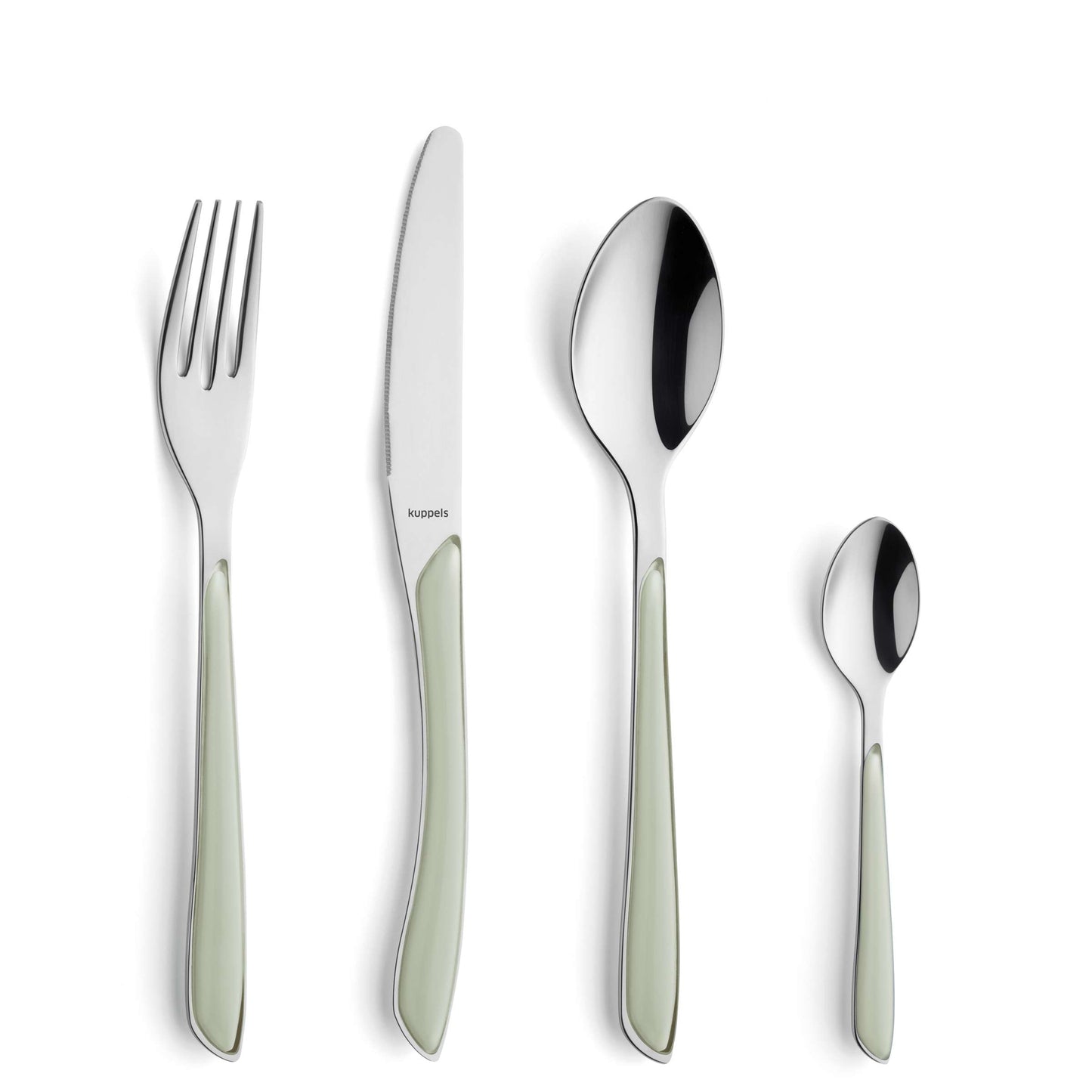 PRISMA cutlery set 24-piece sage green