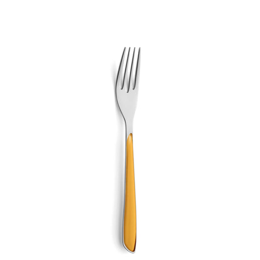 PRISMA dinner fork mustard yellow