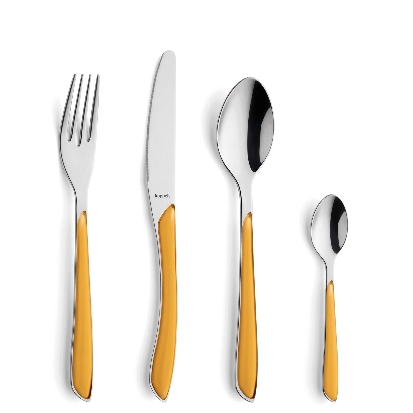 PRISMA cutlery set 24-piece mustard yellow