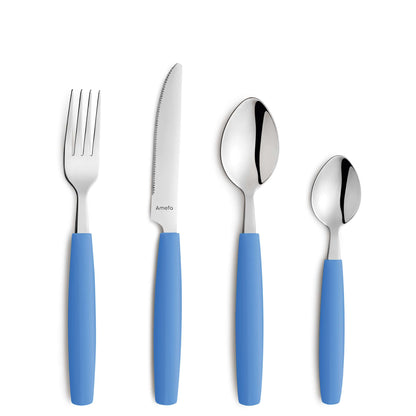 VALOA Besteckset 16-teilig hellblau - kuppels-home.de