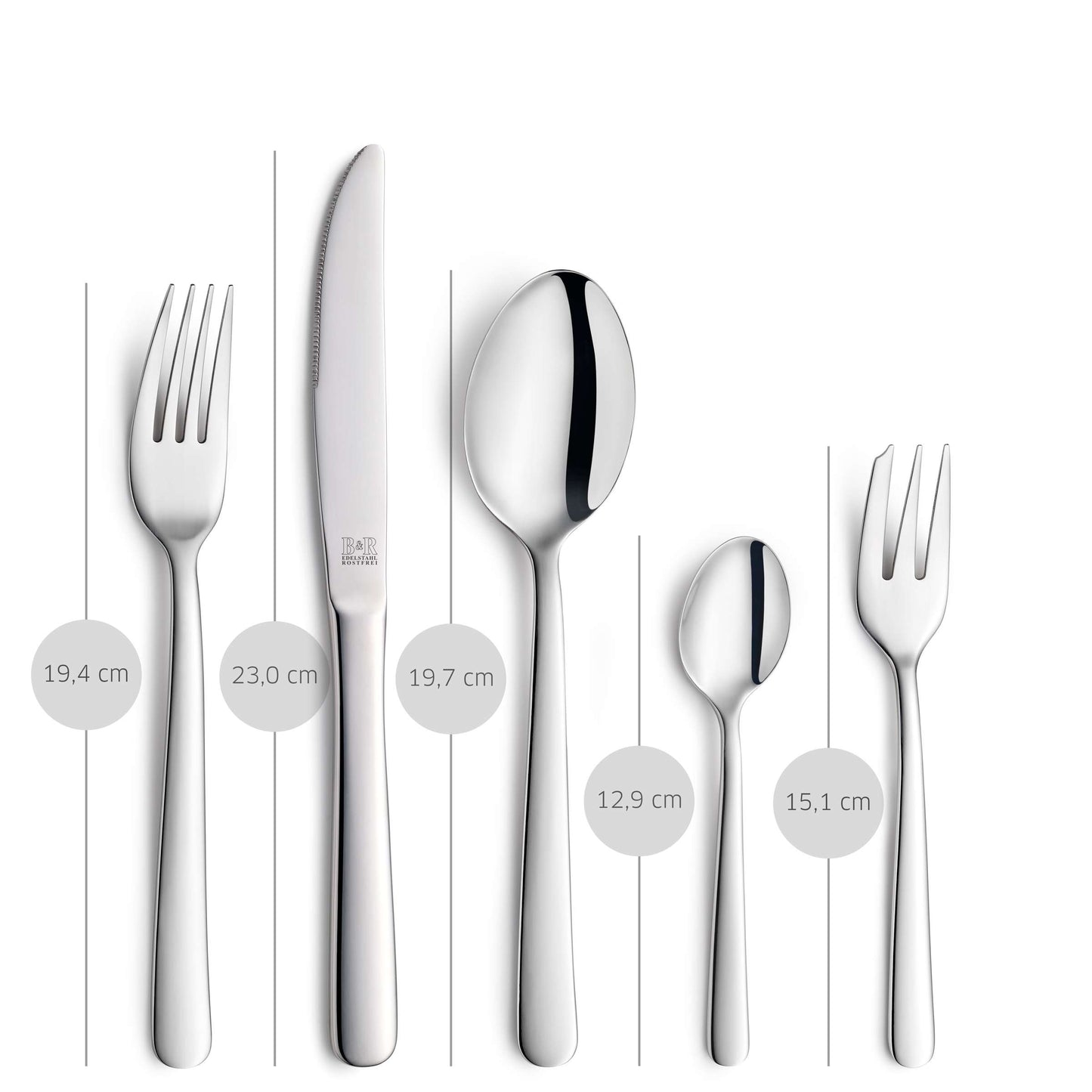 LUNA Besteckset 60-teilig