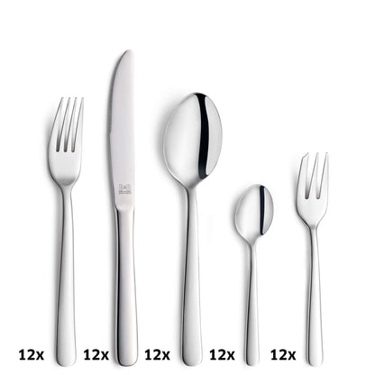 LUNA Besteckset 60-teilig