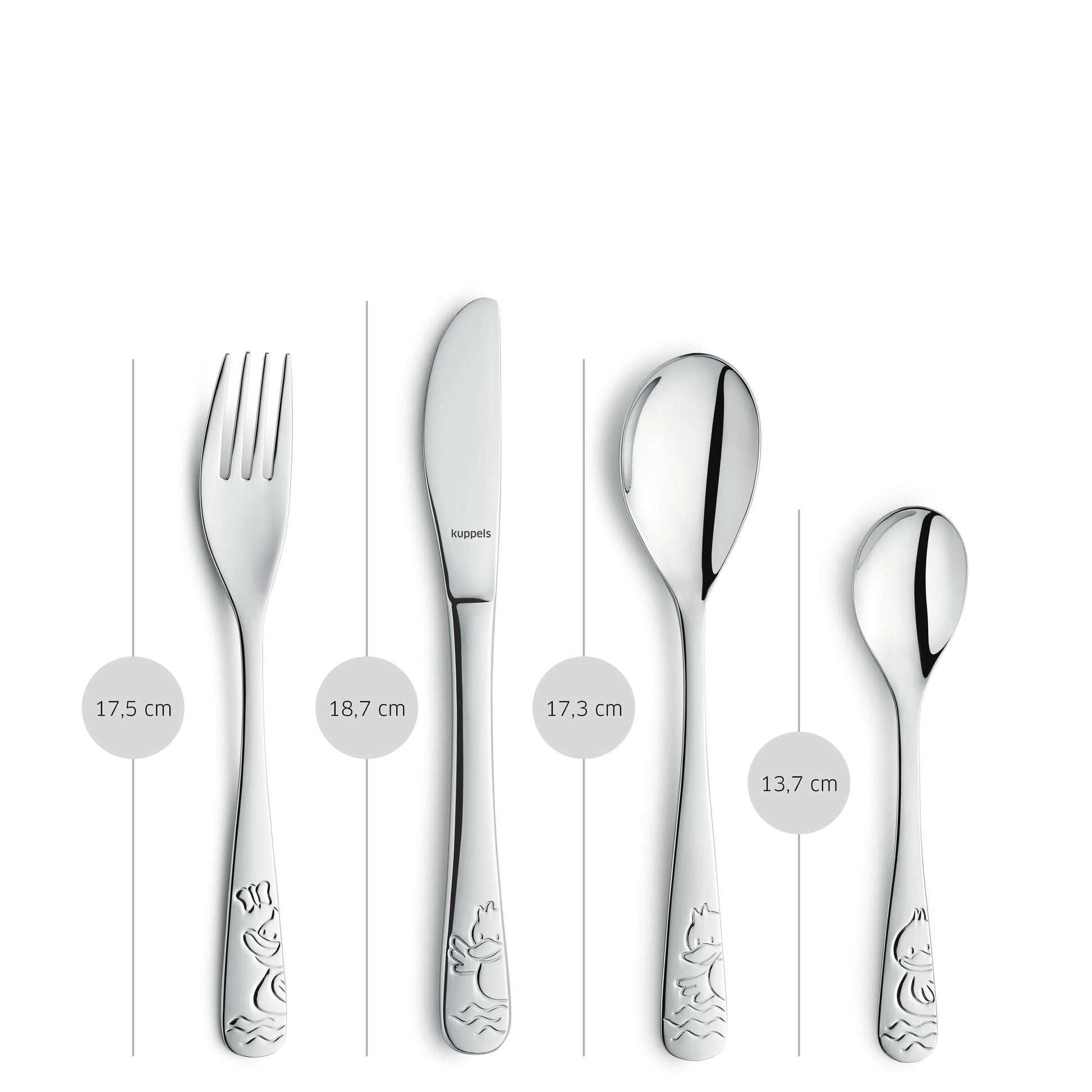 DUCK Kinderbesteck Set 4-teilig - kuppels-home.de